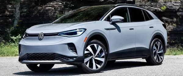 Volkswagen ID.4 exterior front view electric SUV